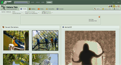 Desktop Screenshot of katana-tate.deviantart.com