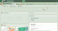 Desktop Screenshot of dick-gumshoe-pal.deviantart.com