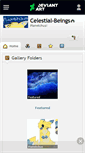 Mobile Screenshot of celestial-beings.deviantart.com