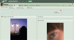 Desktop Screenshot of dahnza.deviantart.com