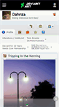 Mobile Screenshot of dahnza.deviantart.com