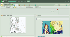 Desktop Screenshot of masaru-x-tohma.deviantart.com