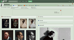 Desktop Screenshot of darktimax.deviantart.com