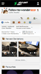 Mobile Screenshot of follow-to-wonder.deviantart.com