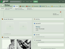 Tablet Screenshot of fikirbaz.deviantart.com