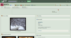 Desktop Screenshot of deholf16.deviantart.com