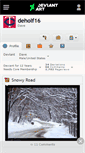 Mobile Screenshot of deholf16.deviantart.com