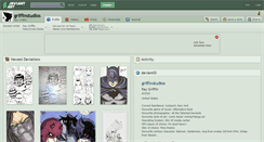 Desktop Screenshot of griffinstudios.deviantart.com