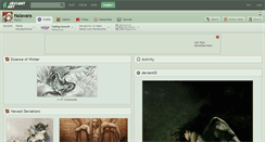 Desktop Screenshot of nalavara.deviantart.com