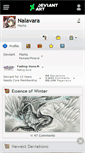 Mobile Screenshot of nalavara.deviantart.com