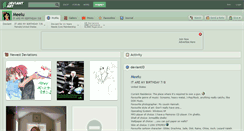 Desktop Screenshot of meelu.deviantart.com
