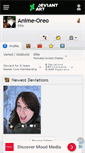 Mobile Screenshot of anime-oreo.deviantart.com