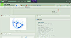 Desktop Screenshot of miso-anime.deviantart.com