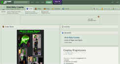 Desktop Screenshot of mirai-baby-cosplay.deviantart.com