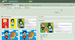Desktop Screenshot of narutofan1991.deviantart.com
