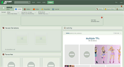Desktop Screenshot of kinick.deviantart.com