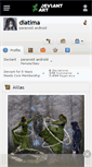 Mobile Screenshot of diatima.deviantart.com
