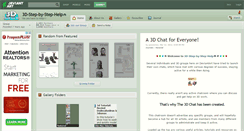 Desktop Screenshot of 3d-step-by-step-help.deviantart.com