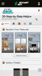 Mobile Screenshot of 3d-step-by-step-help.deviantart.com
