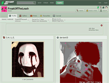 Tablet Screenshot of freakofftheleash.deviantart.com