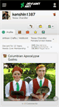 Mobile Screenshot of kenshin1387.deviantart.com