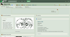 Desktop Screenshot of drarry-club.deviantart.com