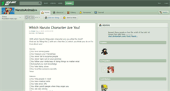 Desktop Screenshot of narutoanimals.deviantart.com
