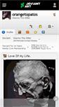 Mobile Screenshot of orangetopatos.deviantart.com