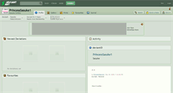 Desktop Screenshot of princesssasuke1.deviantart.com