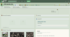 Desktop Screenshot of chibi-panda-chan.deviantart.com