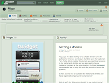Tablet Screenshot of plizzo.deviantart.com