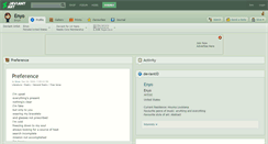 Desktop Screenshot of enyo.deviantart.com