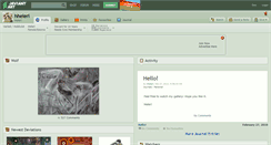 Desktop Screenshot of hheleri.deviantart.com