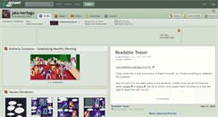 Desktop Screenshot of jake-heritagu.deviantart.com