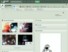 Tablet Screenshot of eucambu.deviantart.com