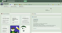 Desktop Screenshot of chouji-kun.deviantart.com