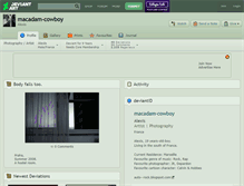 Tablet Screenshot of macadam-cowboy.deviantart.com