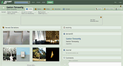 Desktop Screenshot of gaston-tomasetig.deviantart.com