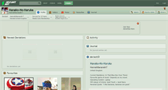 Desktop Screenshot of hanako-no-haruka.deviantart.com