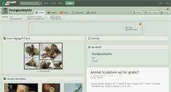 Desktop Screenshot of hourglassdolphin.deviantart.com