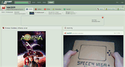 Desktop Screenshot of hde2009.deviantart.com