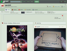 Tablet Screenshot of hde2009.deviantart.com