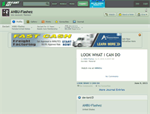 Tablet Screenshot of anbu-flashez.deviantart.com