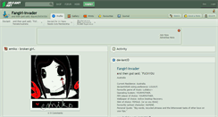 Desktop Screenshot of fangirl-invader.deviantart.com