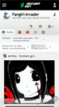 Mobile Screenshot of fangirl-invader.deviantart.com