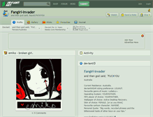 Tablet Screenshot of fangirl-invader.deviantart.com