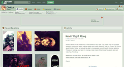 Desktop Screenshot of chollo.deviantart.com