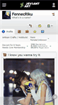 Mobile Screenshot of fennecriku.deviantart.com