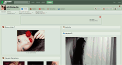 Desktop Screenshot of o0-emma-0o.deviantart.com