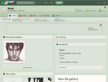 Tablet Screenshot of buksi.deviantart.com